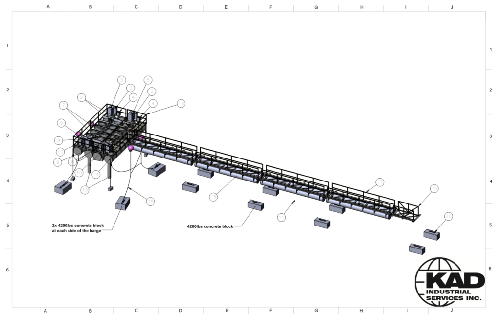 Floating Barge Pumping Systems – KAD Industrial Services